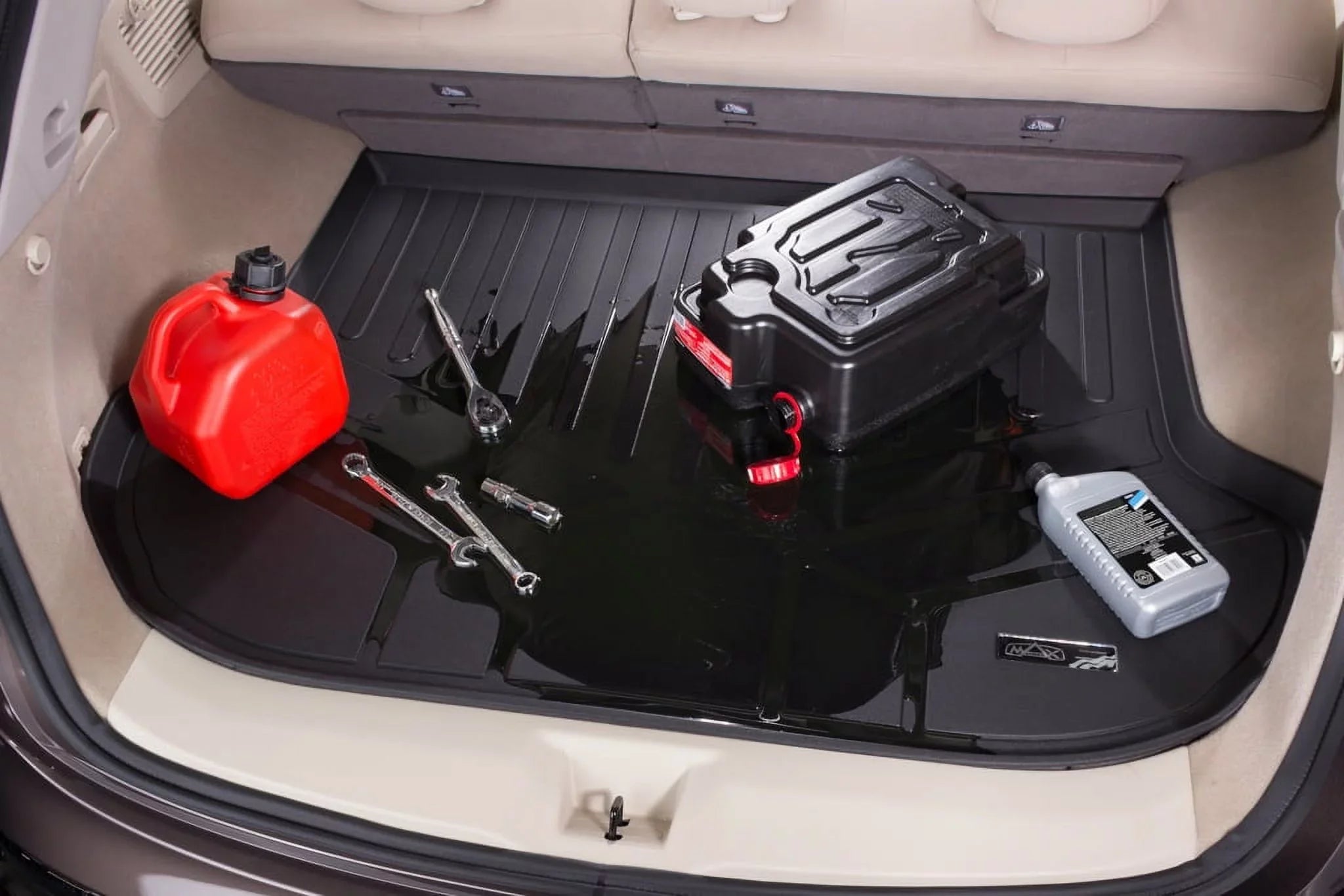 All-Climatic Sedan for Blk Honda Accord Cargo/Trunk 2013-17 Smartliner Liner Mat
