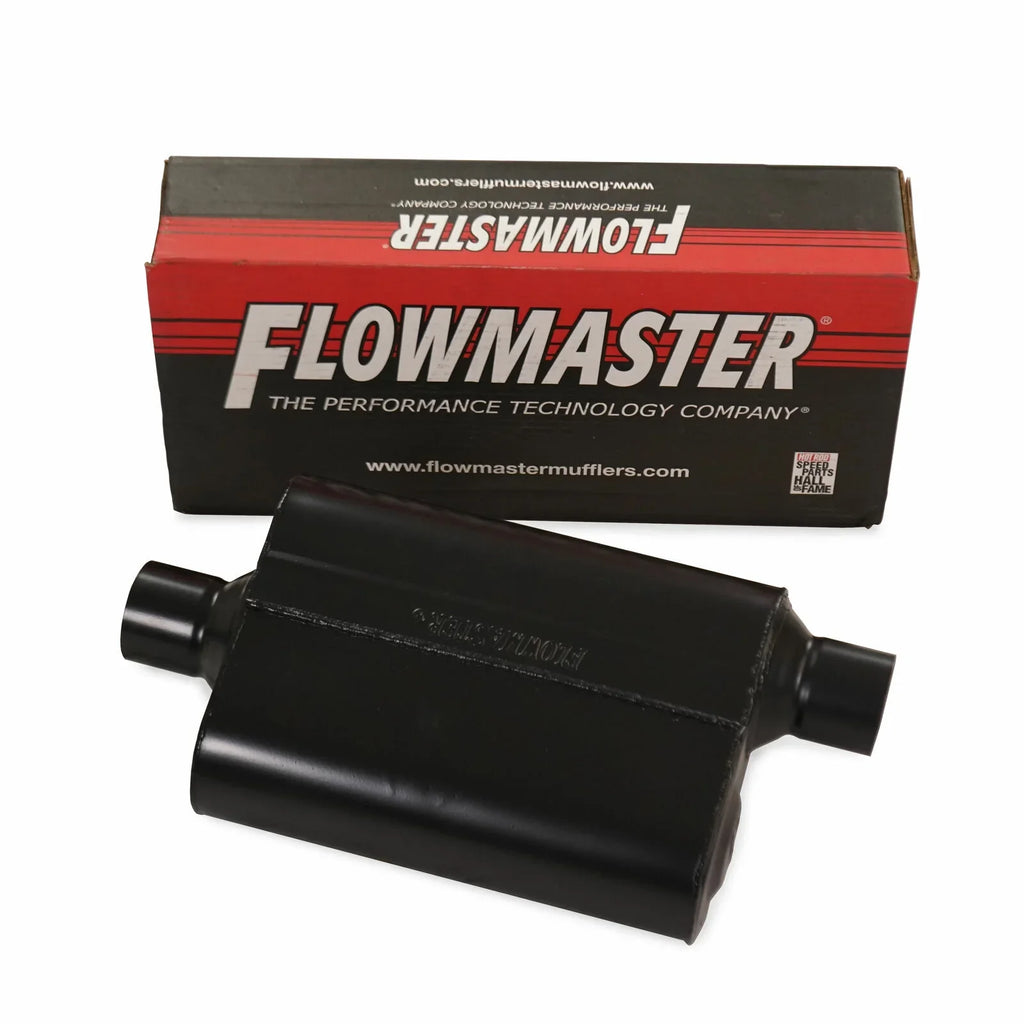 Mopar Body B Flowmaster Dual Exit SW Car Rear 40 Series Exhaust Kit 2.5" 62-74