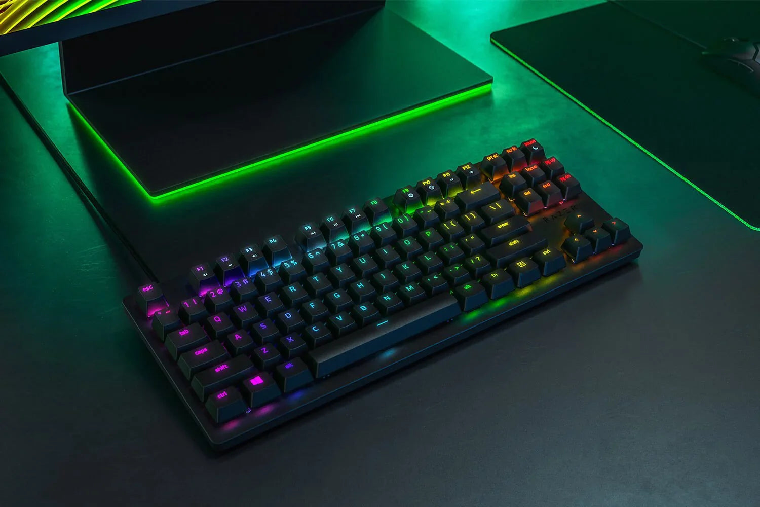 & Gaming (Used) Optical Linear Razer Lighting Switches Tournament Edition Chroma w/ Keyboard, Huntsman