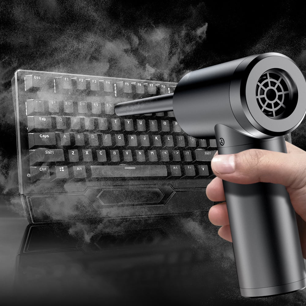 Light, Blower Air Air Duster 6000mAh Cordless Electric Computer Rechargeable Compressed Fast 50000RPM Keyboard with for Portable Duster, Charge Air