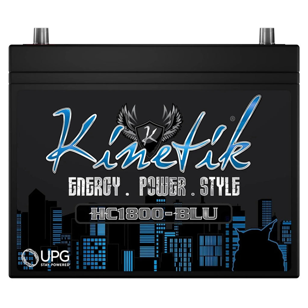 Power APCL-18001D AudioPipe Cell Kinetik 1900A for Amp Battery Replacement HC1800-BLU