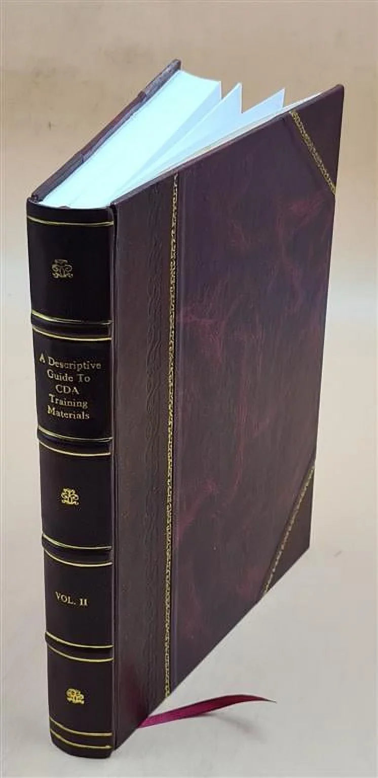 Volume Gene ; artist. 1977 2 A Catherine training materials Jones descriptive / Hamby M. [Leather guide and Bound] ; to Wall, editor developed H. graphic Kernen, Trudy by Leroy