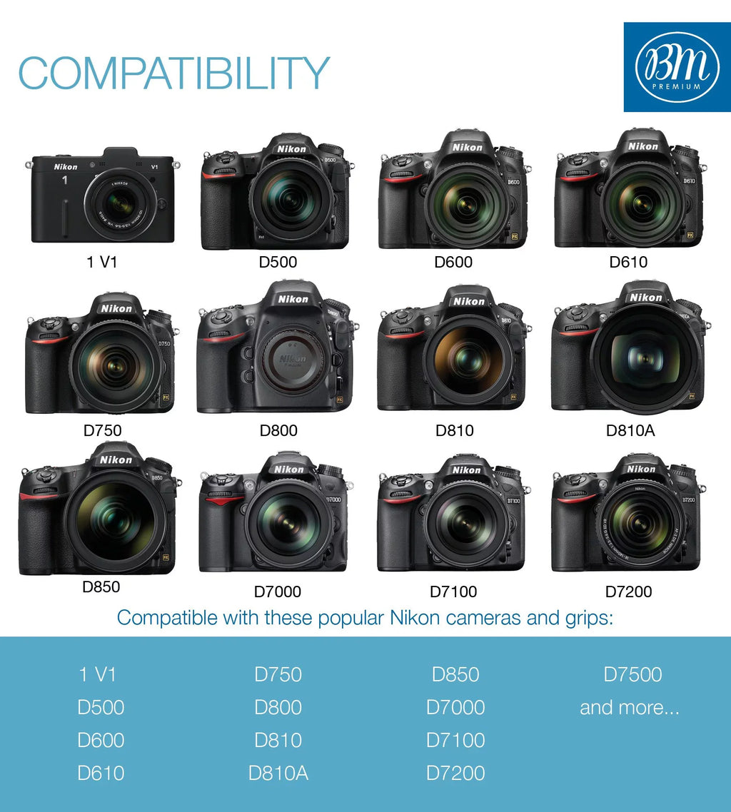 Z7 D780 Battery EN-EL15B BM D7100 D610 D600 and D810 for D850 D7000 Bay Nikon 2 D7200 Charger Dual V1 Batteries D500 D7500 1 Cameras Z6 D750 D800