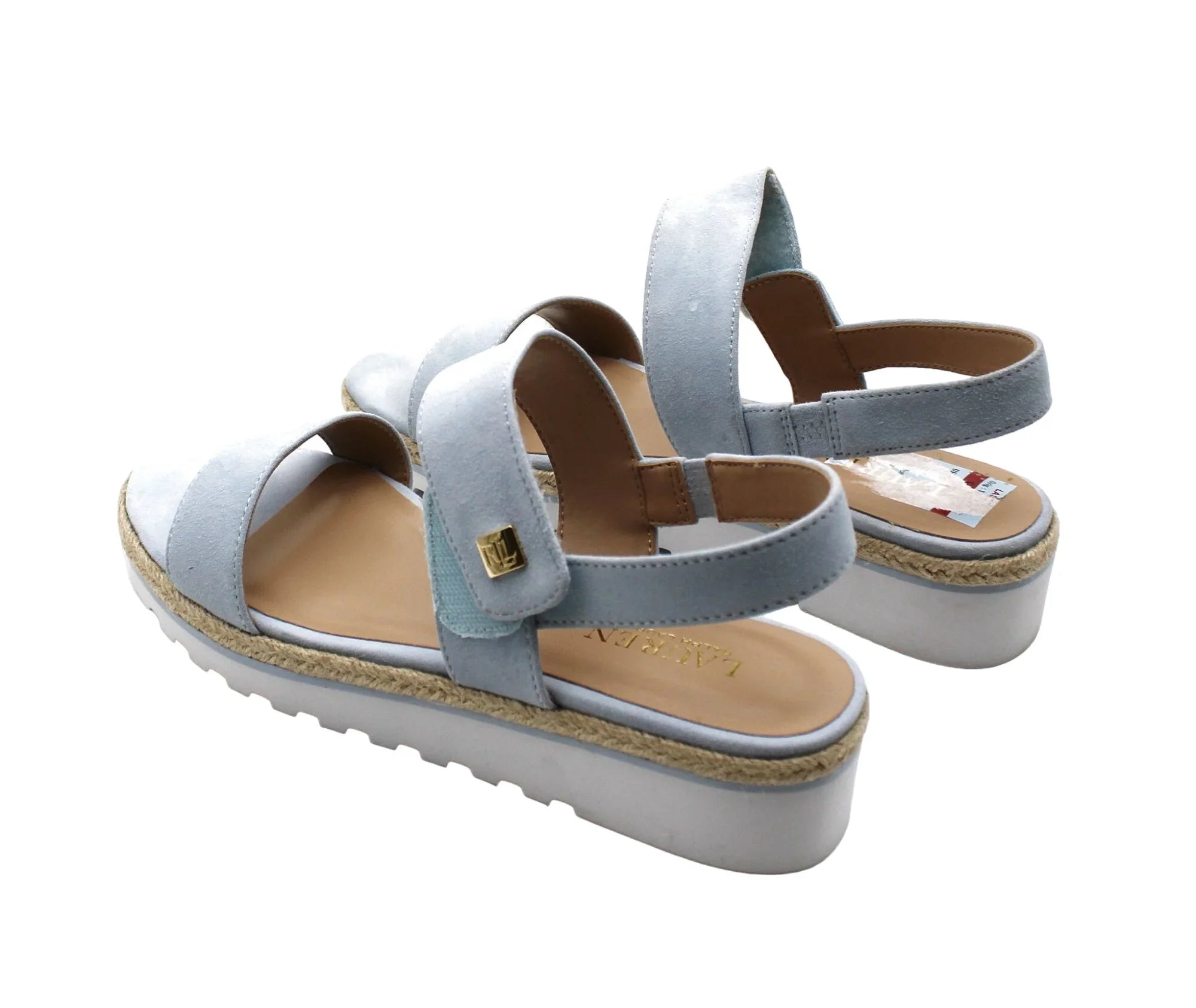 ) Sandals Lauren Lauren Ralph 8.5 Jewelle Wedge (Size