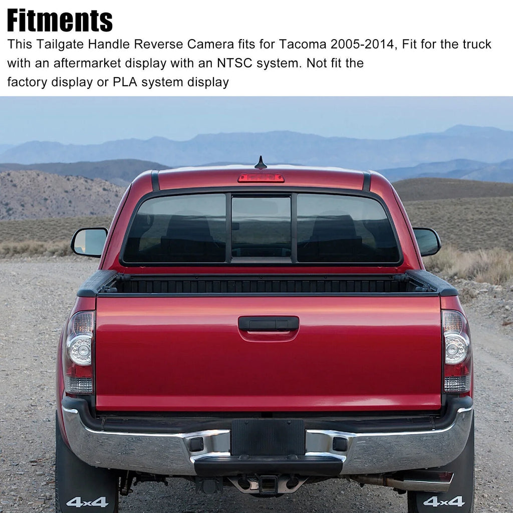 for Tailgate 2008 2004-2014 Tacoma Camera Handle Xhy 2007 Backup 09 Toyota 2006