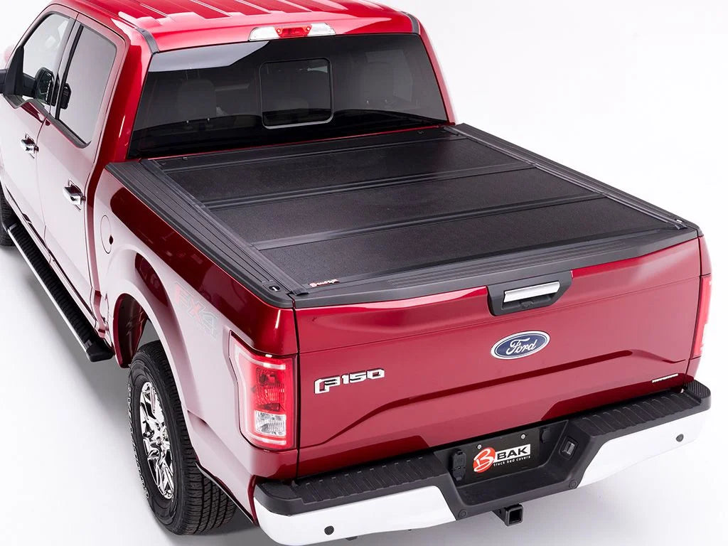 Ford by | Shield Truck BAKFlip 7" Tonneau Hard - 6' Bed Bed with F1 2015 2020 Fits F-150 | (78.9") Folding RealTruck 772327