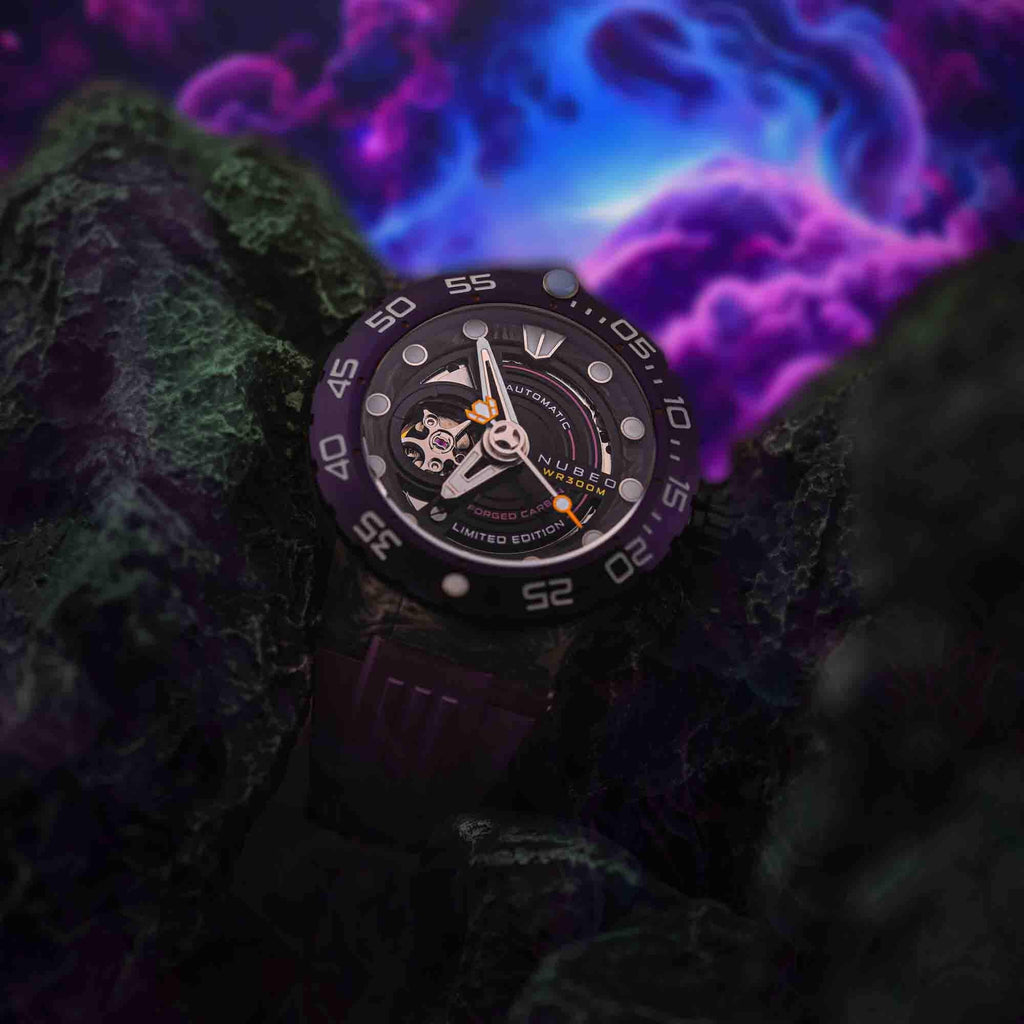 Opportunity Automatic Purple Forged Fiber Limited Edition Nubeo Carbon