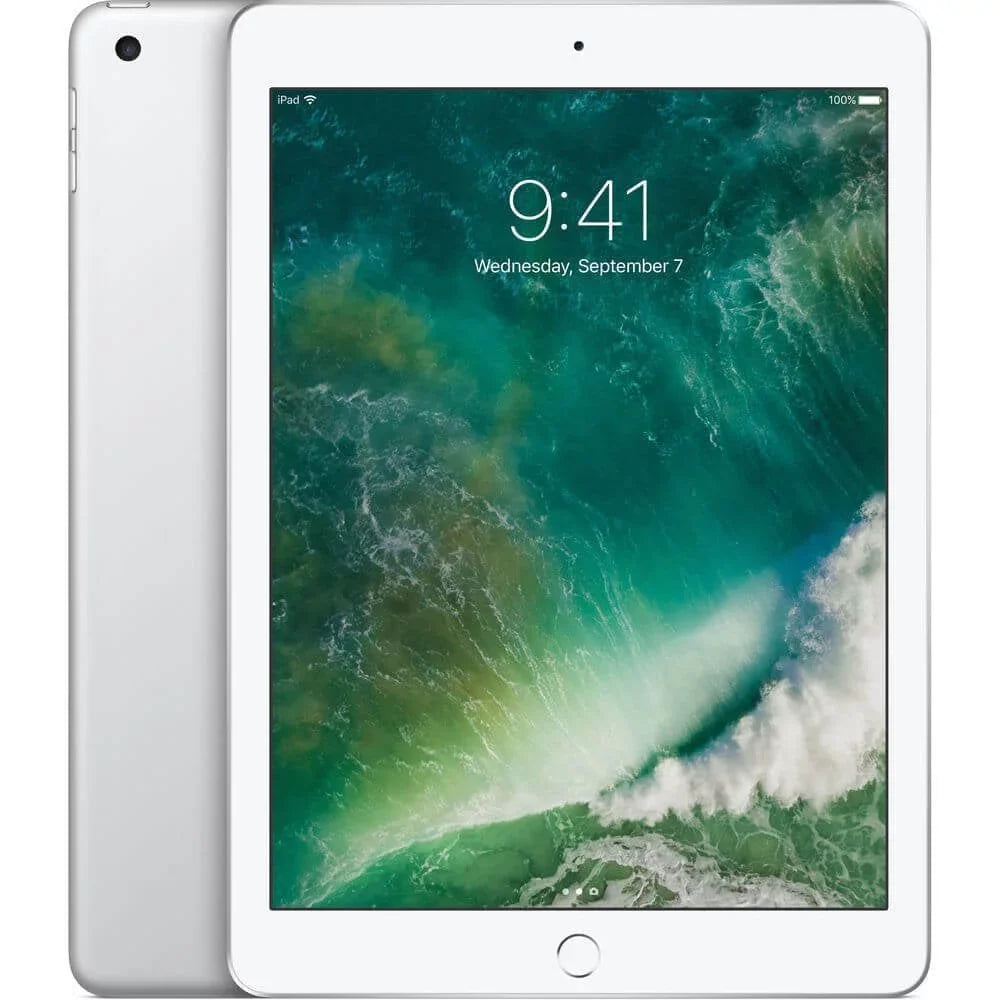 5th MP2G2LL/A Used iPad Only, Wi-Fi - 9.7" Silver, 32GB, (2017, Generation)