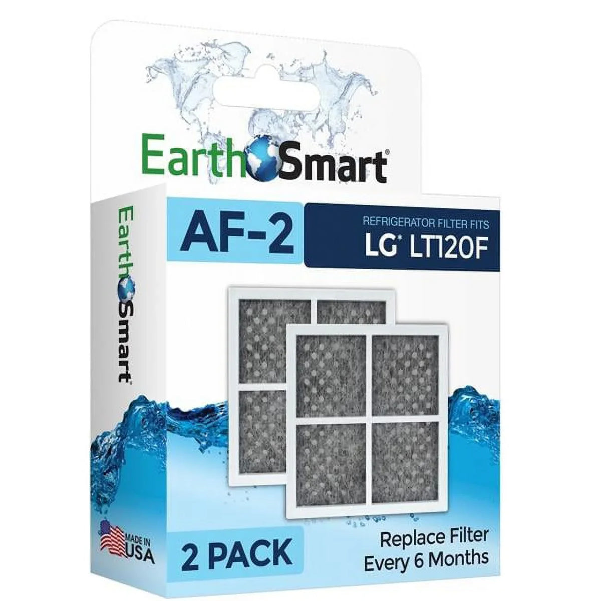 Filter AF-2 LT120F for Pack 2 LG of Air - Refrigerator