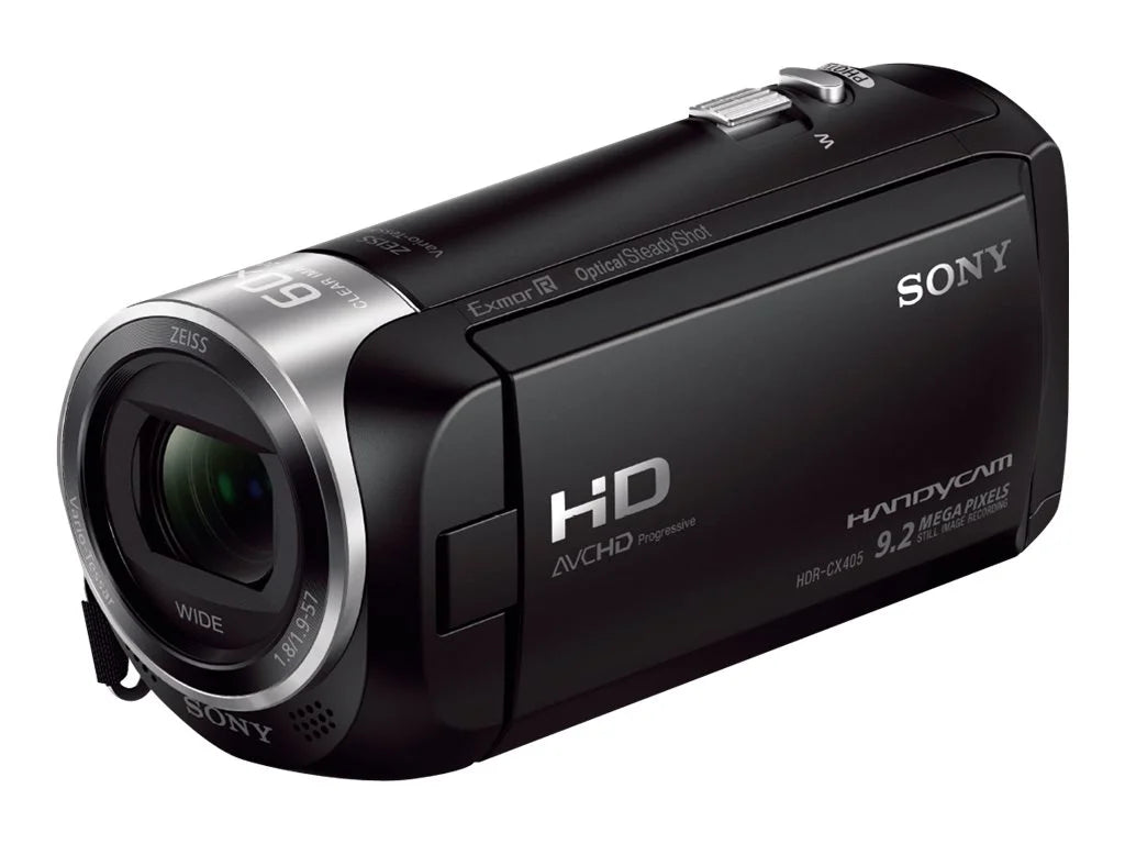 '- Handycam black Carl zoom 30x 1080p - Camcorder - flash Sony - 2.51 Zeiss -CX405 optical - - - card