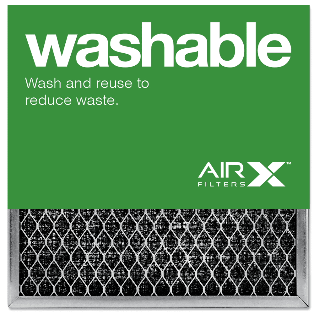Filters Mesh 1-Pack Permanent Filter, Duty Filtrete Filter 12x12x1 Air Basic Filter Heavy Washable to Steel Replacement MERV 1 Replace AIRx
