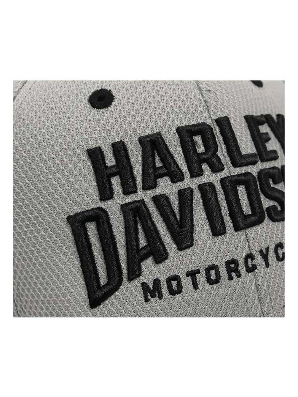 Harley-Davidson Baseball Harley Men's Adjustable Embroidered Curved Bill Davidson Cap, Athletic