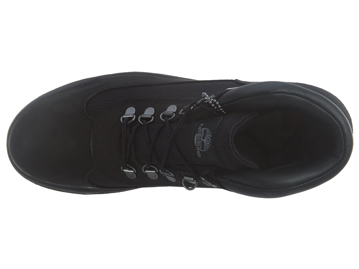 Boot Nubuck Black Field Timberland Men's M Waterbuck Waterproof Leather/Fabric 9.5