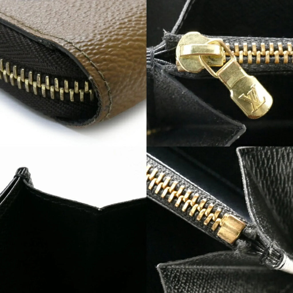 (Good) Pre-Owned Zippy Unisex Zipper Wallet Round Monogram Long M69353 Giant