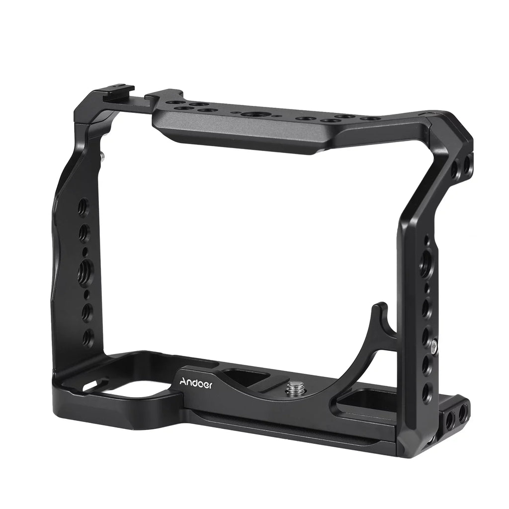 A7S3 Alloy Inch Aluminum Andoer A7R4/ Screw 14 Video Sony Cage Numerous A7M4/ for Holes Cold Replacement A1/ with Mounts Cage A7IV/ Shoe