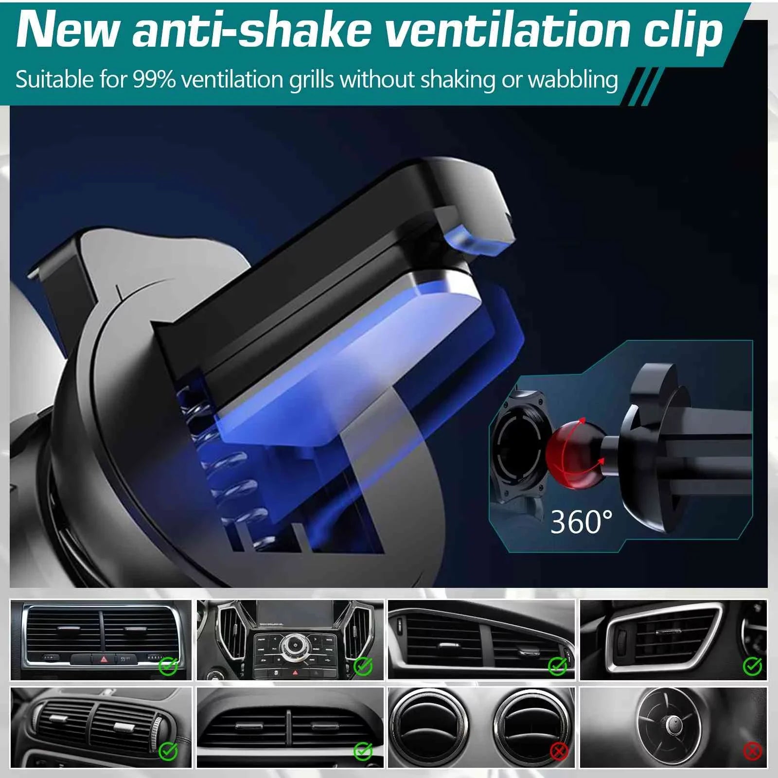 Phone for Charger: the Nokia Lumia Fast 15W Mount Auto-Clamping - Holder Wireless Go Car Optimal on 920 Charging