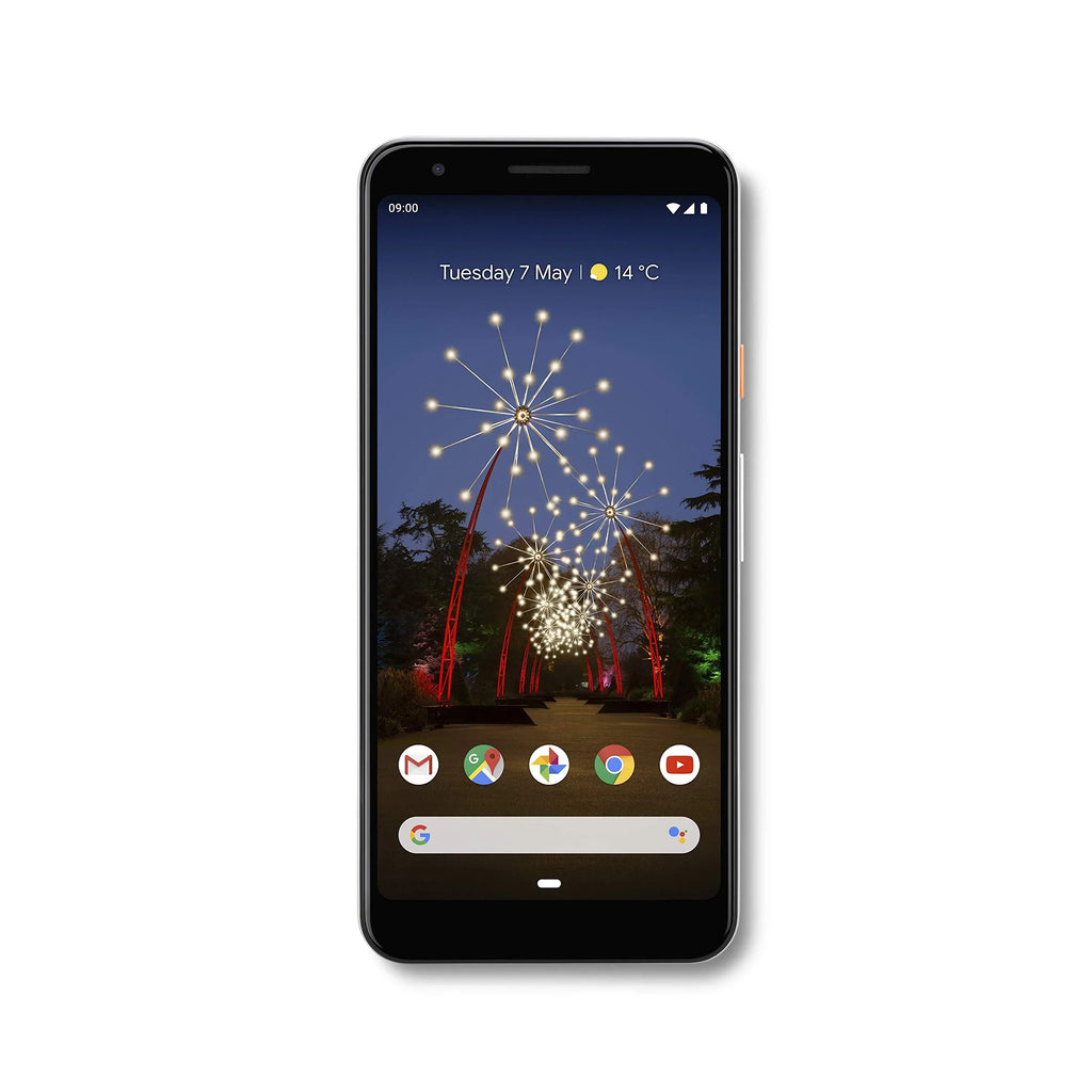 International G020F (Refurbished) Factory Pre-Owned CDMA) Google (Clearly Version inch, Unlocked (2019) Pixel 64GB - White) 4G/LTE, GSM, 3A (5.6" Smartphone