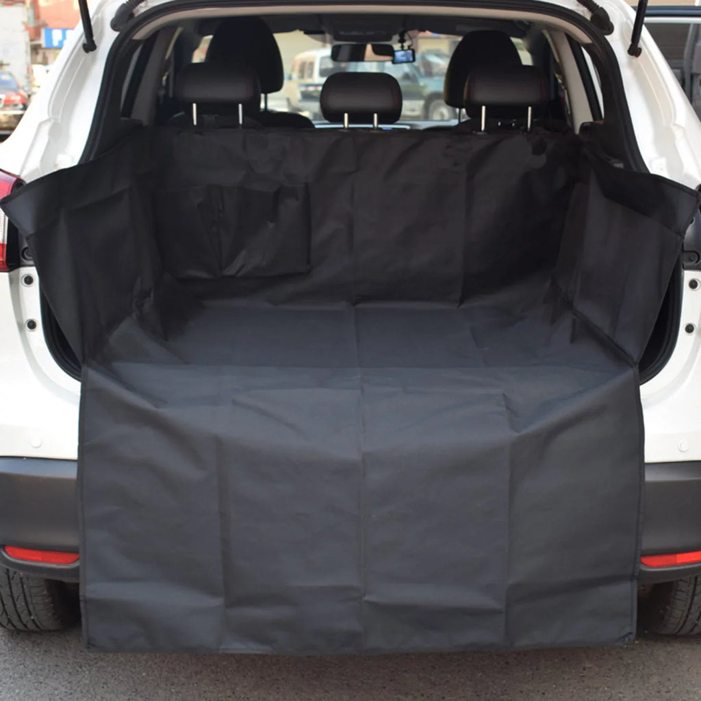 DirtEscape-proof Cushion Trunk Mat Seat Protective Bite for Organizer Van Mat Sedan Trunk Pet Resistant SUV Thicker Dog Car Oxford Cloth Mat