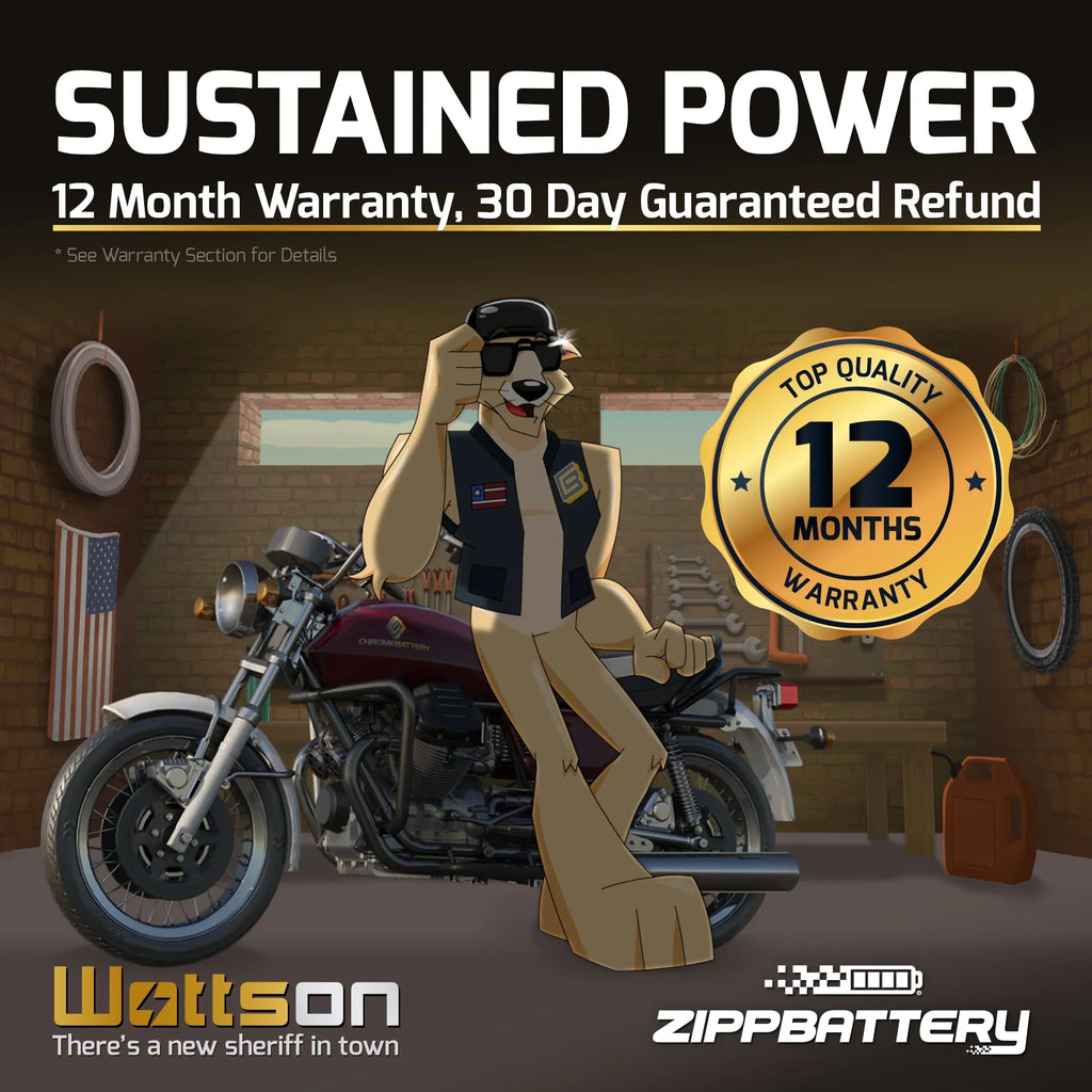 Volt,12 for Se 135 Motorcycle 650cc Ah, (14B- Gv650 Hyosungmotors ) 2009 Battery Zipp 12 Battery YT14B-