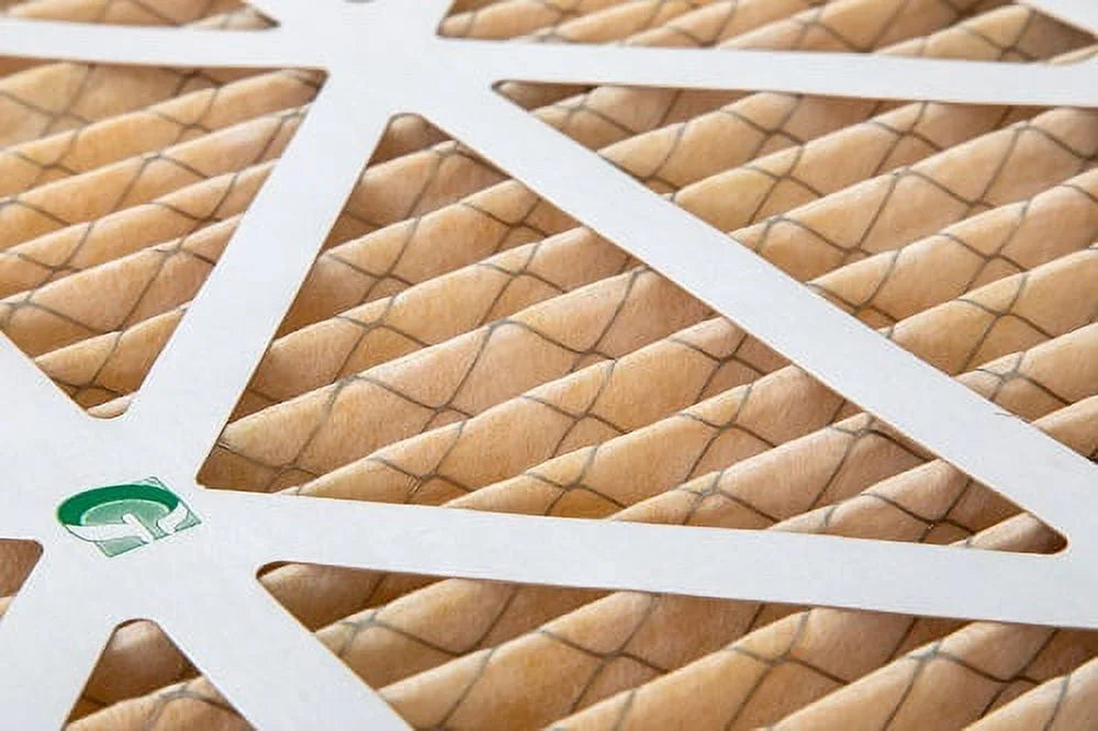 11 23-1/2 of Size: Pack by Pleated x 6 x 7/8 13-1/2 Air Filters 14x24x1 Actual Glasfloss.