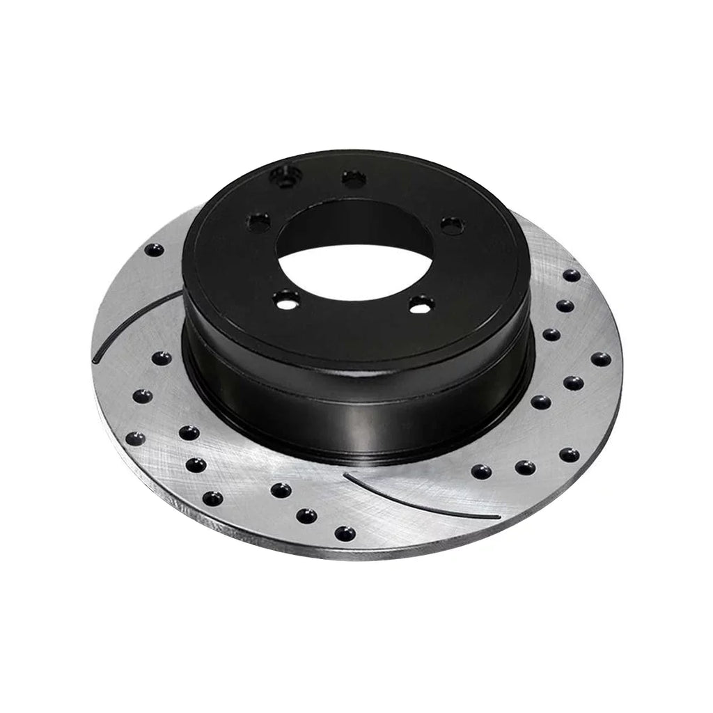 Mitsubishi V6 and Rear Patriot 2 Rotors Black Driver Passenger Avenger Sebring Chrysler Pair 200 FWD Brake of Caliber Side Jeep Compass Dodge PR63038LR Replacement for Drilled AutoShack Lancer Slotted