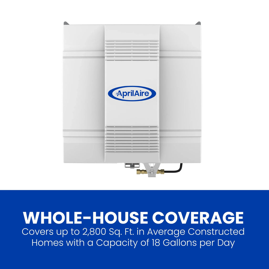 up Capacity Fan-Powered Humidifier 4,200 to for Humidifier Ft. Furnace Homes - Sq. Automatic 700 AprilAire Large - Whole-House