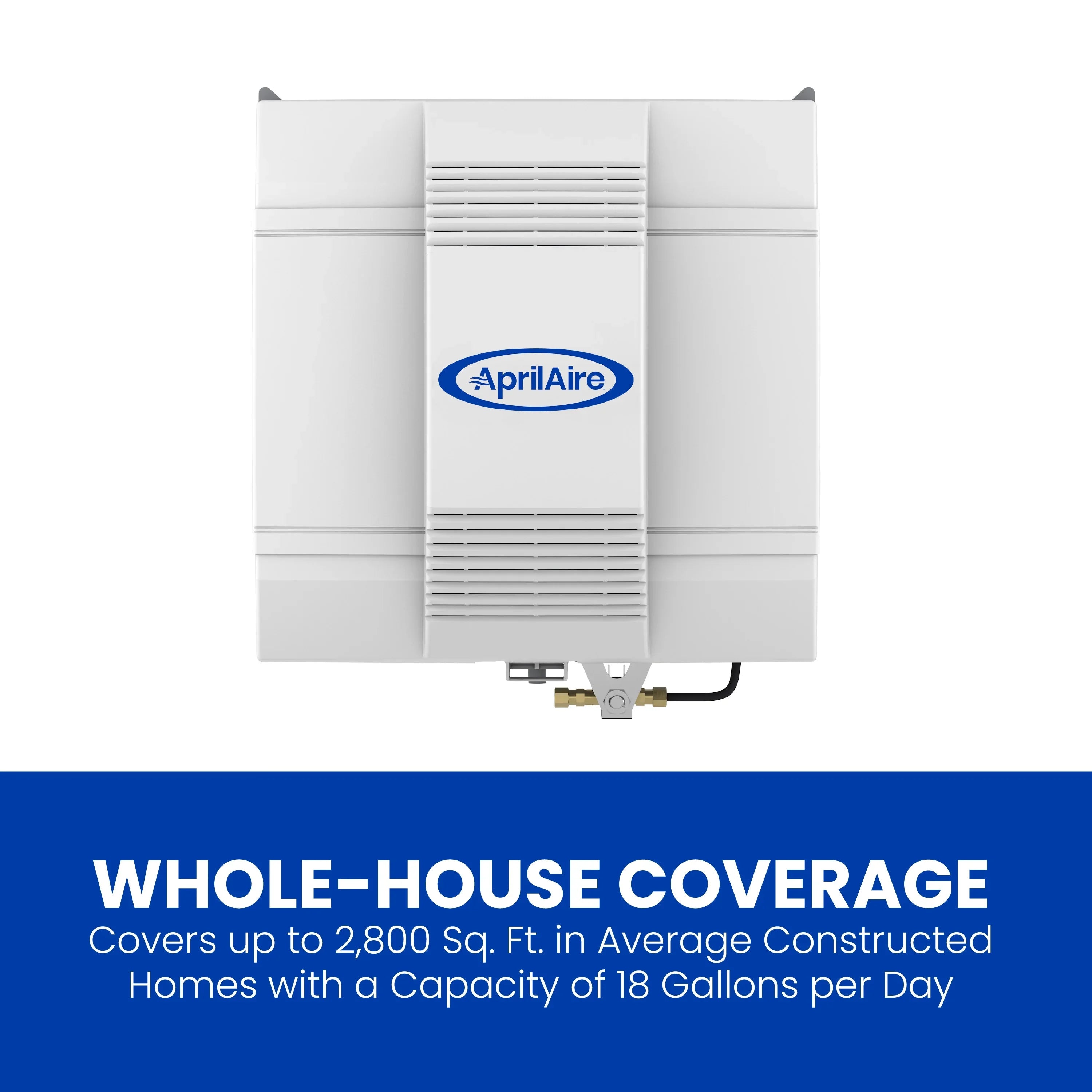 up Capacity Fan-Powered Humidifier 4,200 to for Humidifier Ft. Furnace Homes - Sq. Automatic 700 AprilAire Large - Whole-House