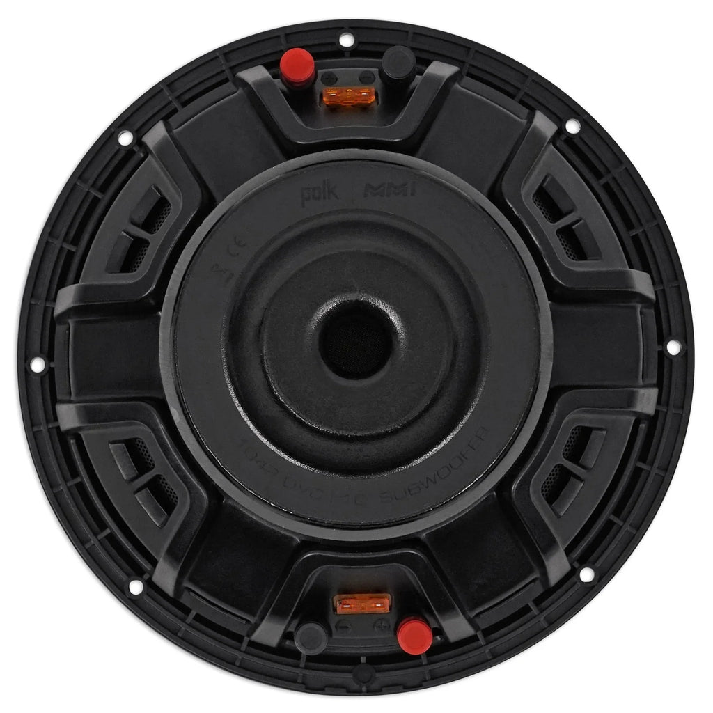 Subwoofers+Vented 2400w Amplifier+Wires Box+Mono Sub 2) 10” Audio Polk MM1042DVC