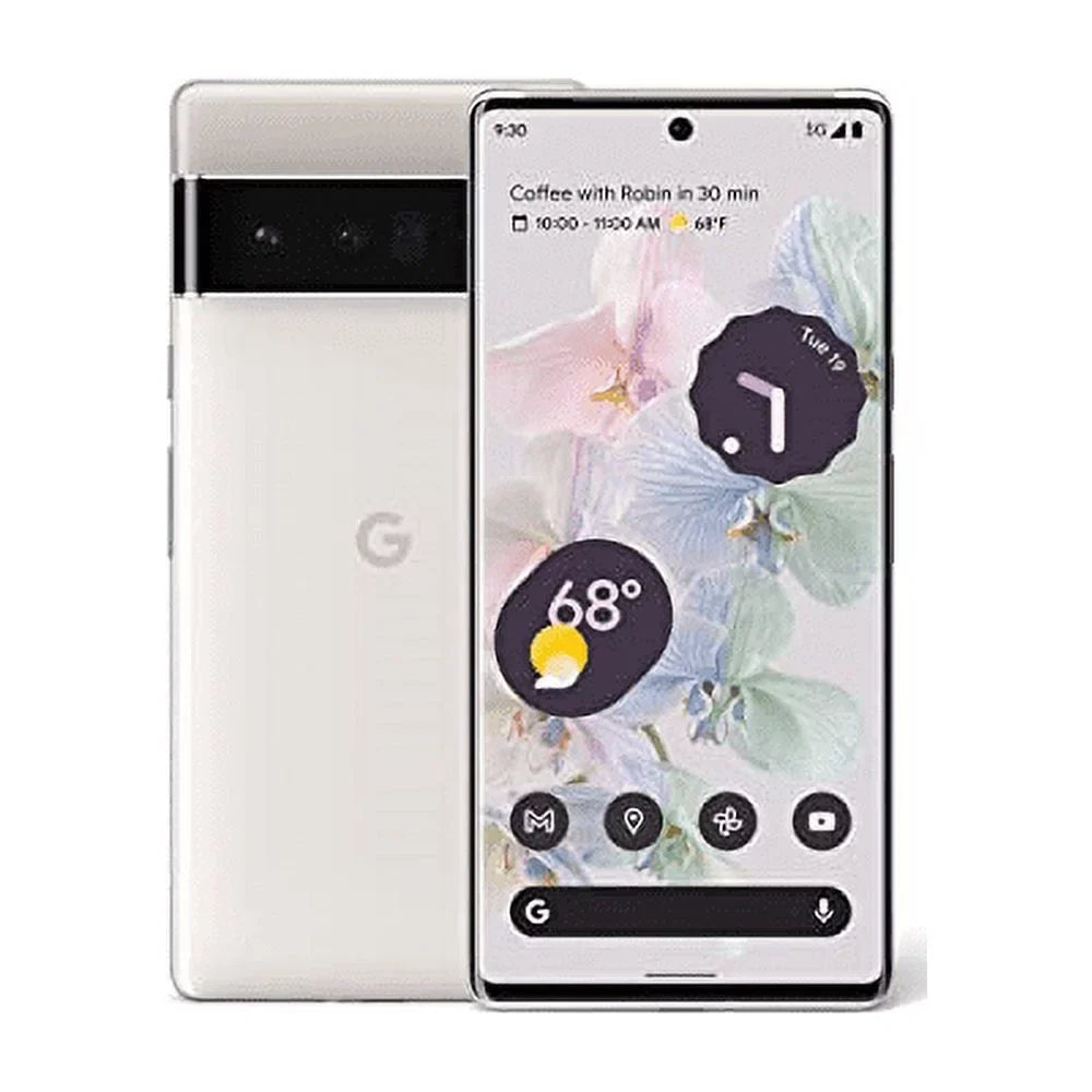 Cloudy 128GB White Google Pixel 6 - (Unlocked) Pro