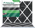Eliminator Pleated Air Filterbuy Filters MERV (2-Pack) HVAC Activated Carbon 22x24x1 with Odor Furnace 8 AC