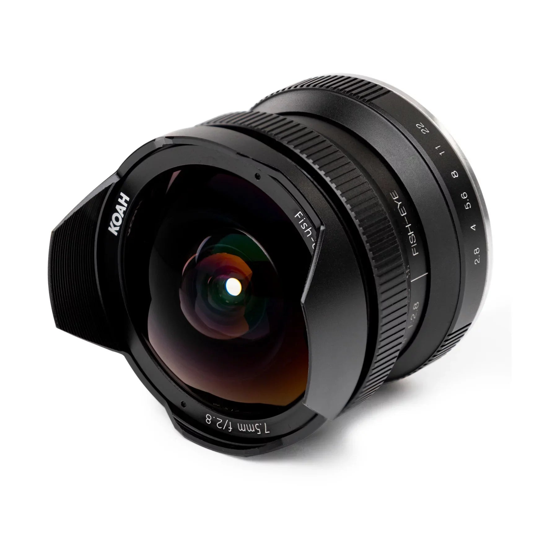 Lens Mount 7.5mm Series Canon f/2.8 Wide-Angle -M Fisheye for Artisans Koah