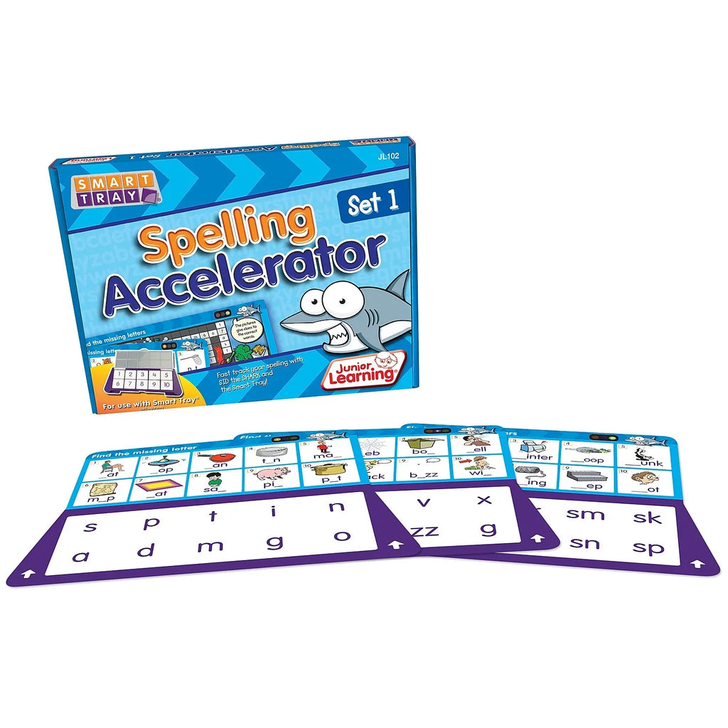 of Set Learning Spelling JRL102BN Junior Smart Tray 2 1 Accelerator Set -