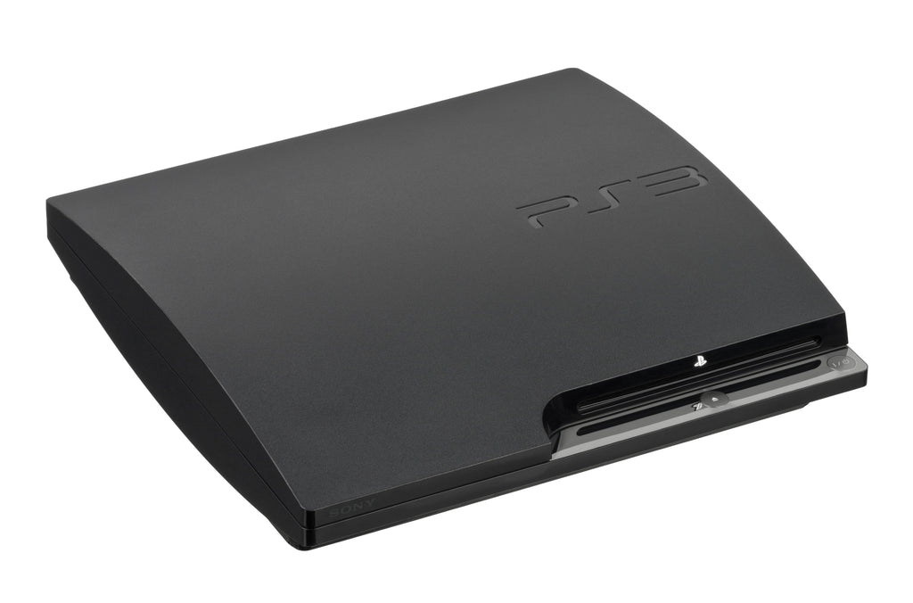 Sony PlayStation PS3 Controller (Refurbished) Slim 3 Console 120GB Black Video Game Restored