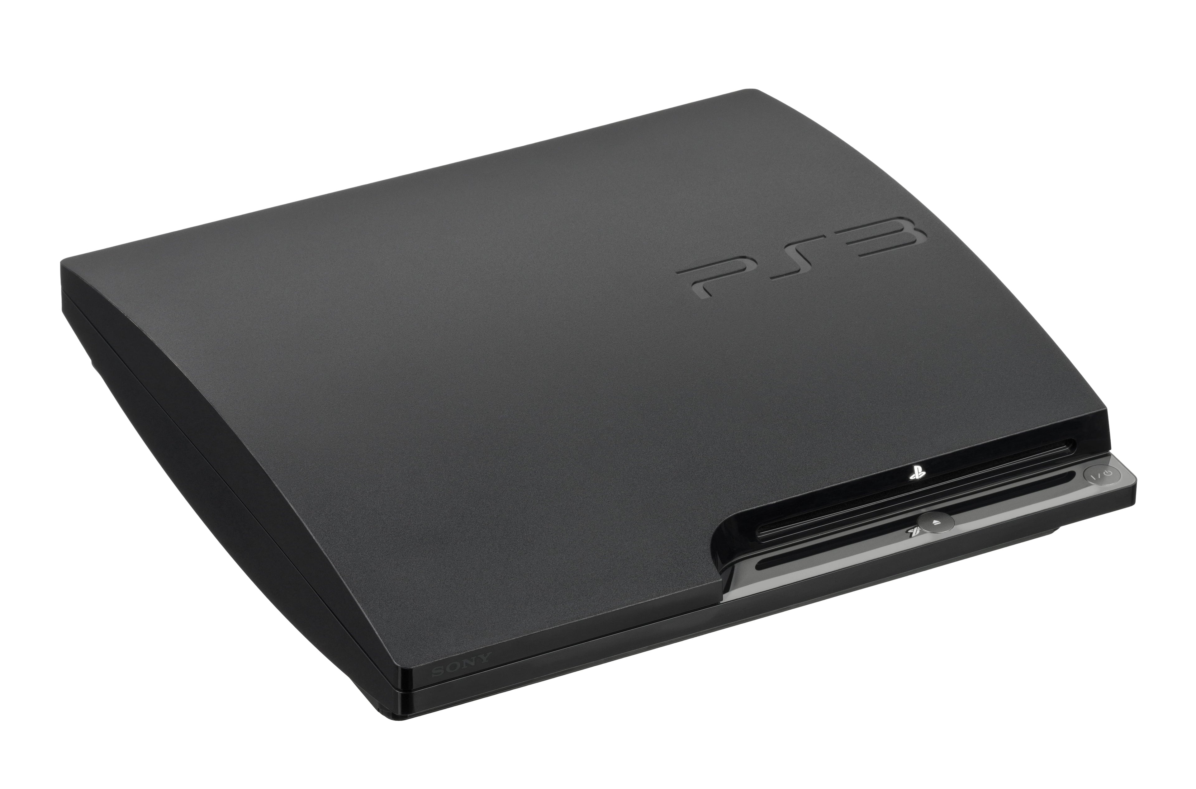 Sony PlayStation PS3 Controller (Refurbished) Slim 3 Console 120GB Black Video Game Restored