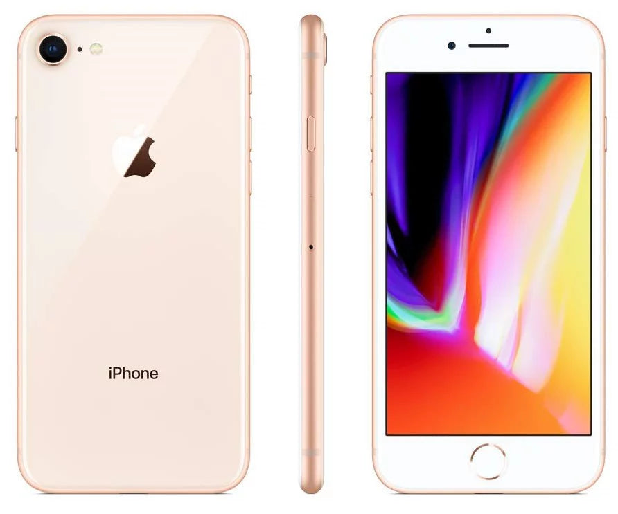 Phone 64GB - Restored Iphone Camera 8 12MP (Refurbished) w/ Rose Gold Sprint