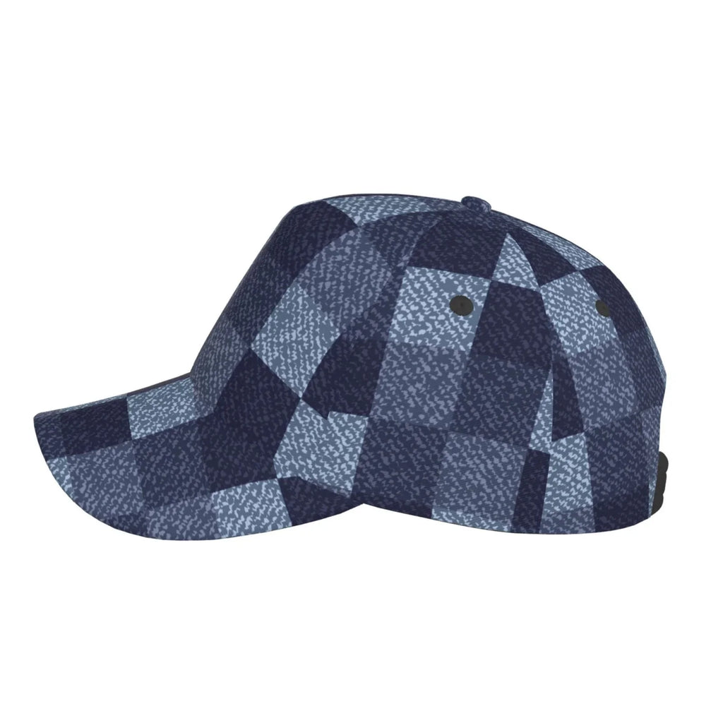Cotton Fashion Baseball Hats Haiem Headwear Adjustable Hat Cap Dad Buffalo Blue Gingham Women Unisex Men Soft Style for Check