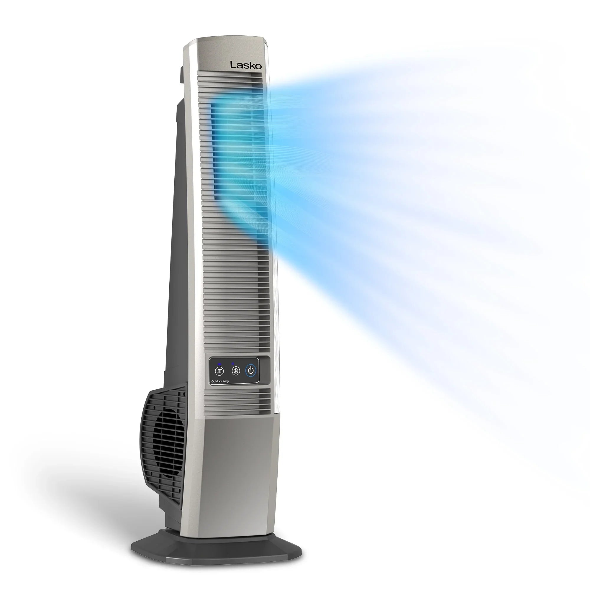 Living for and Outdoor Fan Decks YF202, New Tower Speeds, with Patios Beige, 42" 4 Lasko