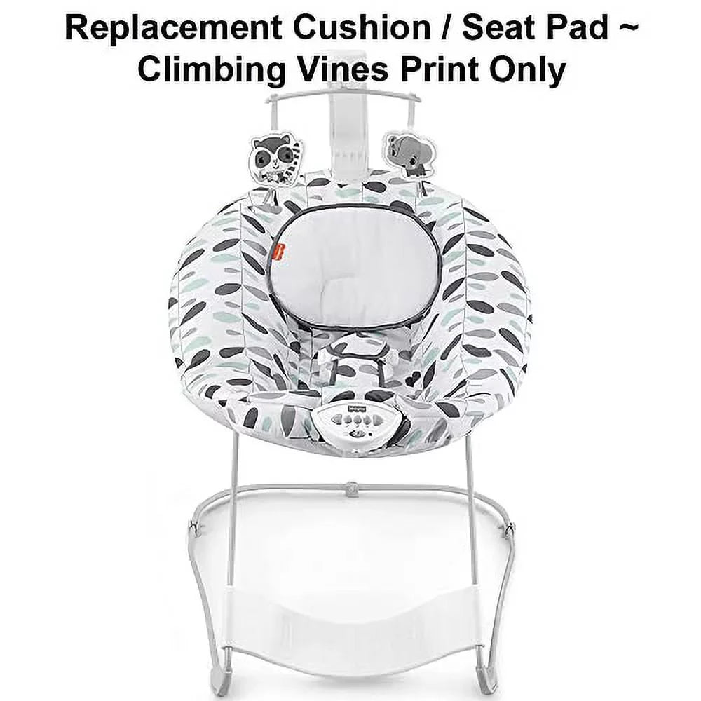 Part - for Print See Baby Soothe Climbing Replacement Cushion/Seat GVG02 Pad ~ Vines Bouncer Fisher-Price & Deluxe Replacement ~