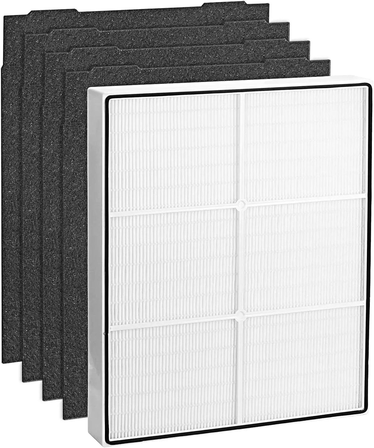 Pre-Carbon and Part# HEPA for Replacement Filter for SCREENTRONICS Compatible AP350, AP450, 4 Purifiers Series AP510 AP300, 8171434K, Whirlpool Air 1183054 Whispure 1183054K, Filters