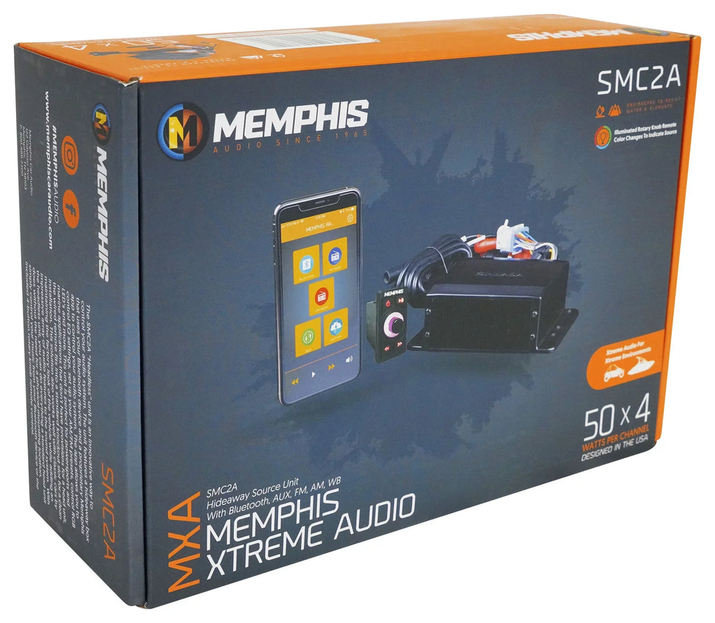 Source Bluetooth SMC2A Hidden // Receiver Audio Marine Memphis Unit