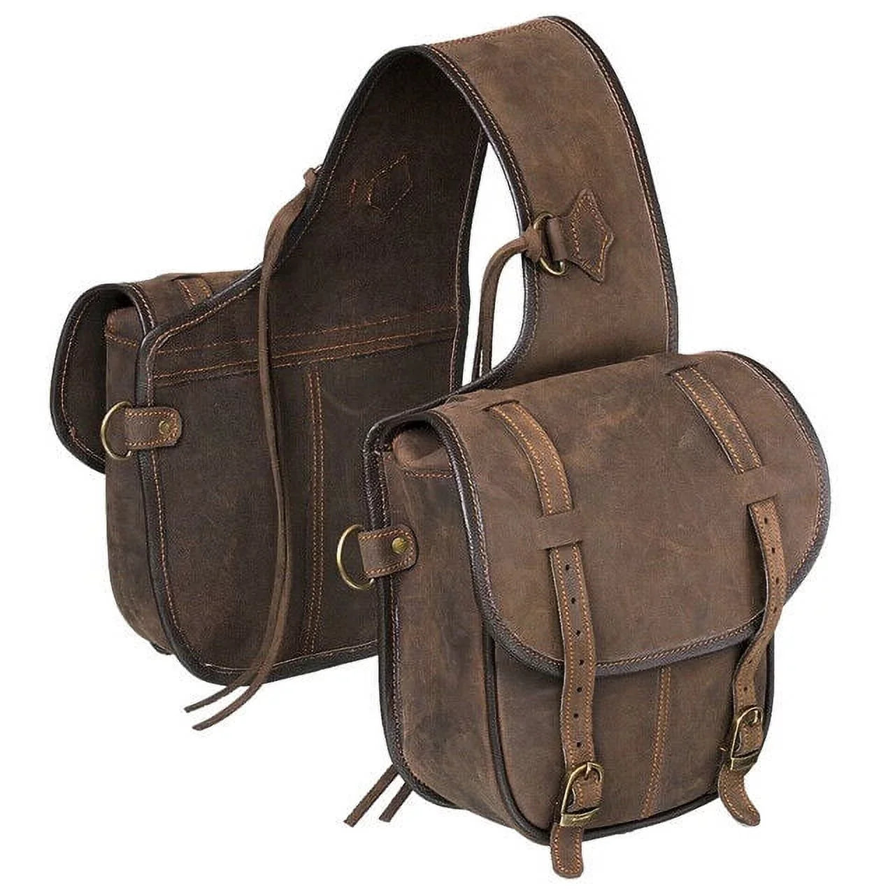 Bag Tough1 Brown Soft Leather Saddle