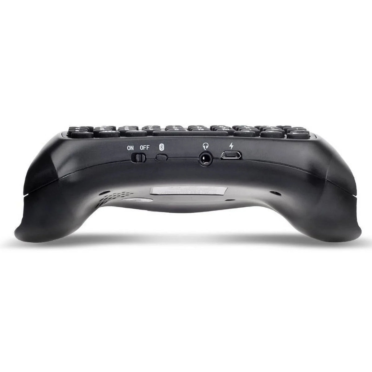 Gaming Keyboard Gamepad Black Wireless Keypad Chatpad Adapter with Joystick Compatible Controller Bluetooth Text Mini Messager -
