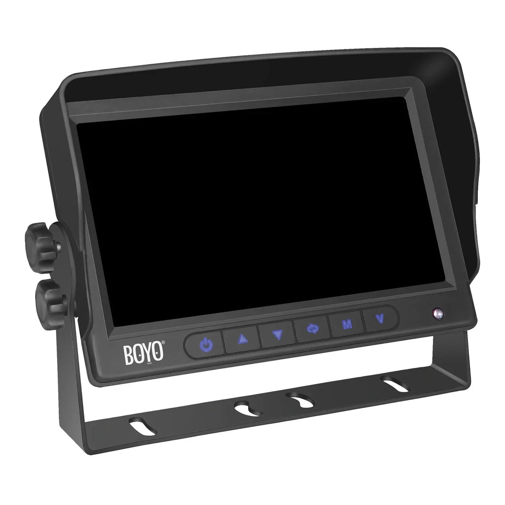 Detection 4-Camera and VTC700AI-4 4-Channel Warning VTC700AI-4 7-In. and Vision Monitor Alert, Intelligent with System