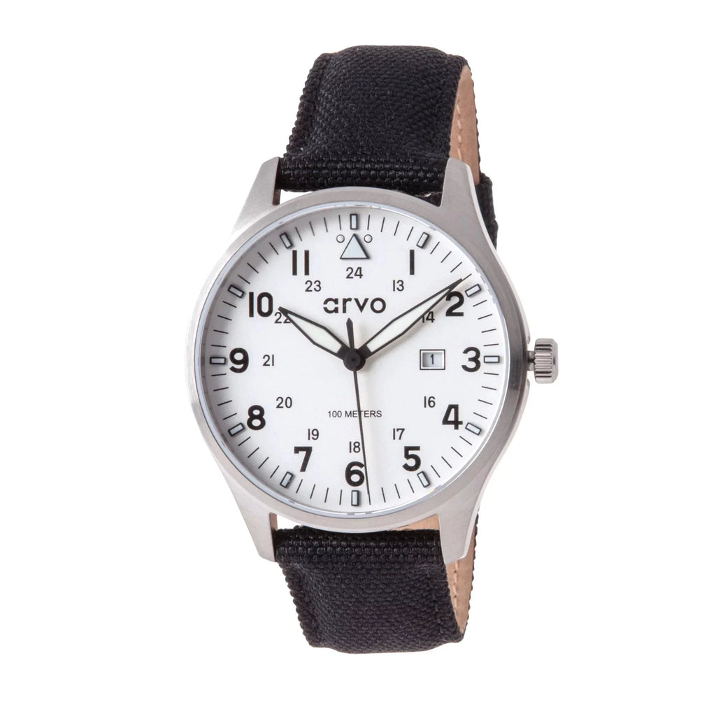 Moon White Rove Watch Field - Arvo