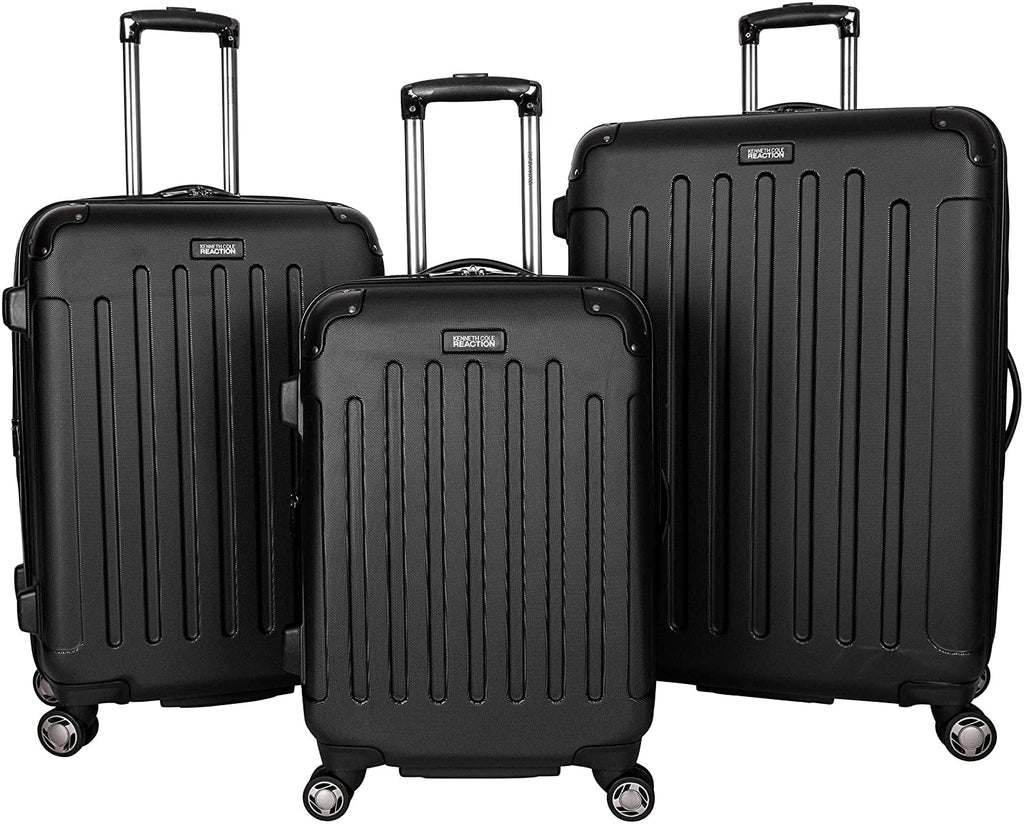 (20"/24"/28") (20"/24"/28") 8-Wheel Hardside Luggage Spinner Cole Black, Renegade Black Expandable Kenneth Set Set REACTION 3-Piece Suitcase, 3-Piece Lightweight