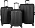 (20"/24"/28") (20"/24"/28") 8-Wheel Hardside Luggage Spinner Cole Black, Renegade Black Expandable Kenneth Set Set REACTION 3-Piece Suitcase, 3-Piece Lightweight