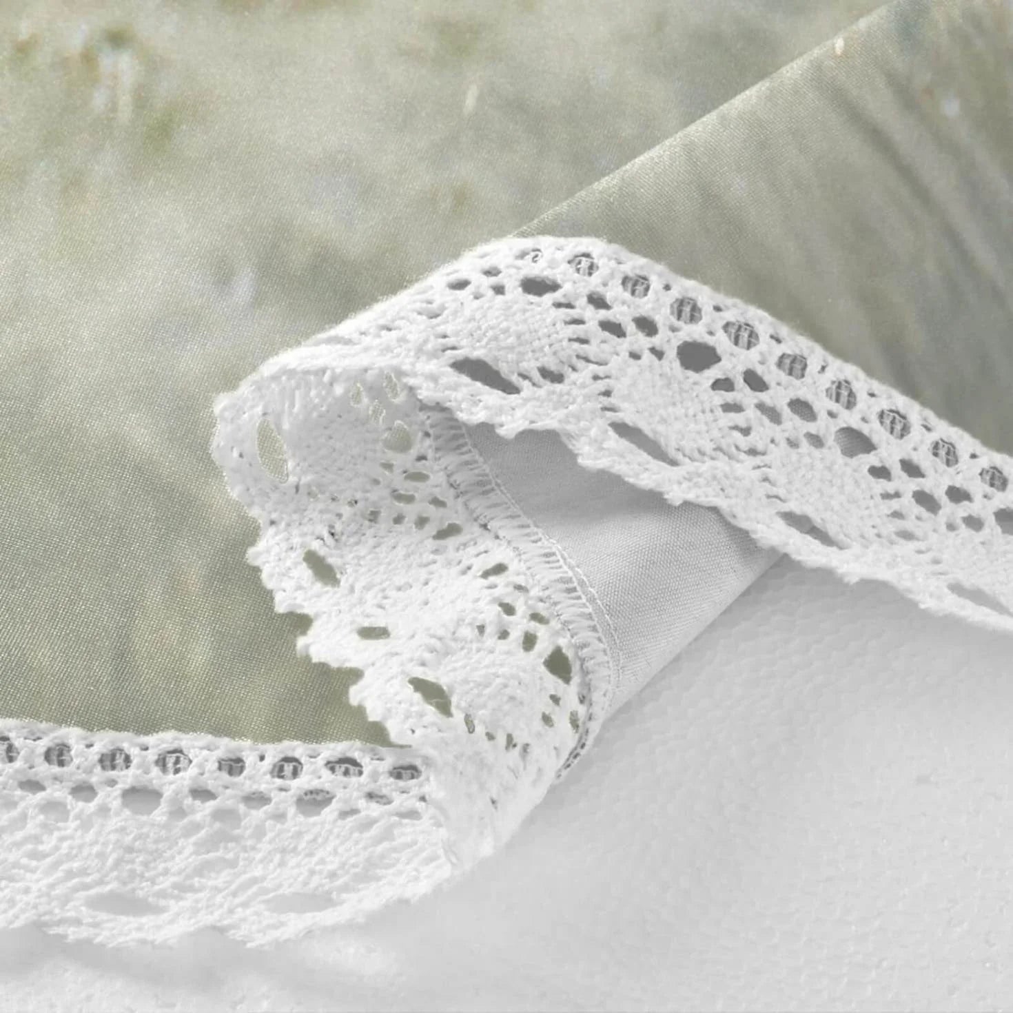 Wrinkle Decor Indoor Party Circular Kitchen Lace Summer for Shield Ocean Wave Round Tablecloth Sea Free, Table 60inch Washable Dining Tropical