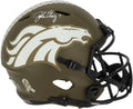 Speed Authentic Fanatics Riddell John Speed Certified Denver Salute Elway to - 2022 Replica Service Autographed Broncos Helmet