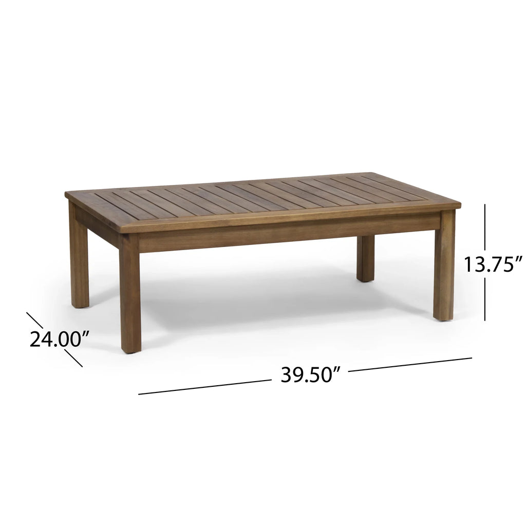 Outdoor Wood Acacia Rope Charlotte with Studio and 4 and Chat Seater Cushions, Set Teak Gray