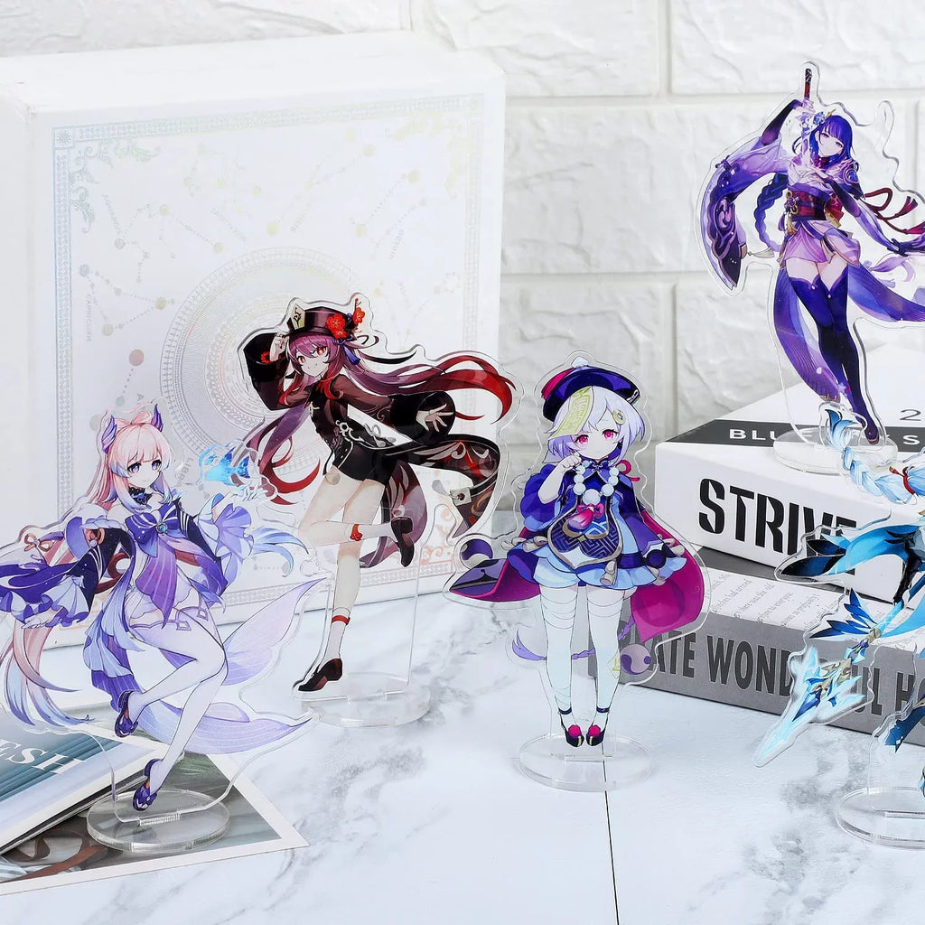 for Game Fans' Figure,Colorful and Design Character Stand Genshin Acrylic (Mona) Exquisite Impact Collection Characters